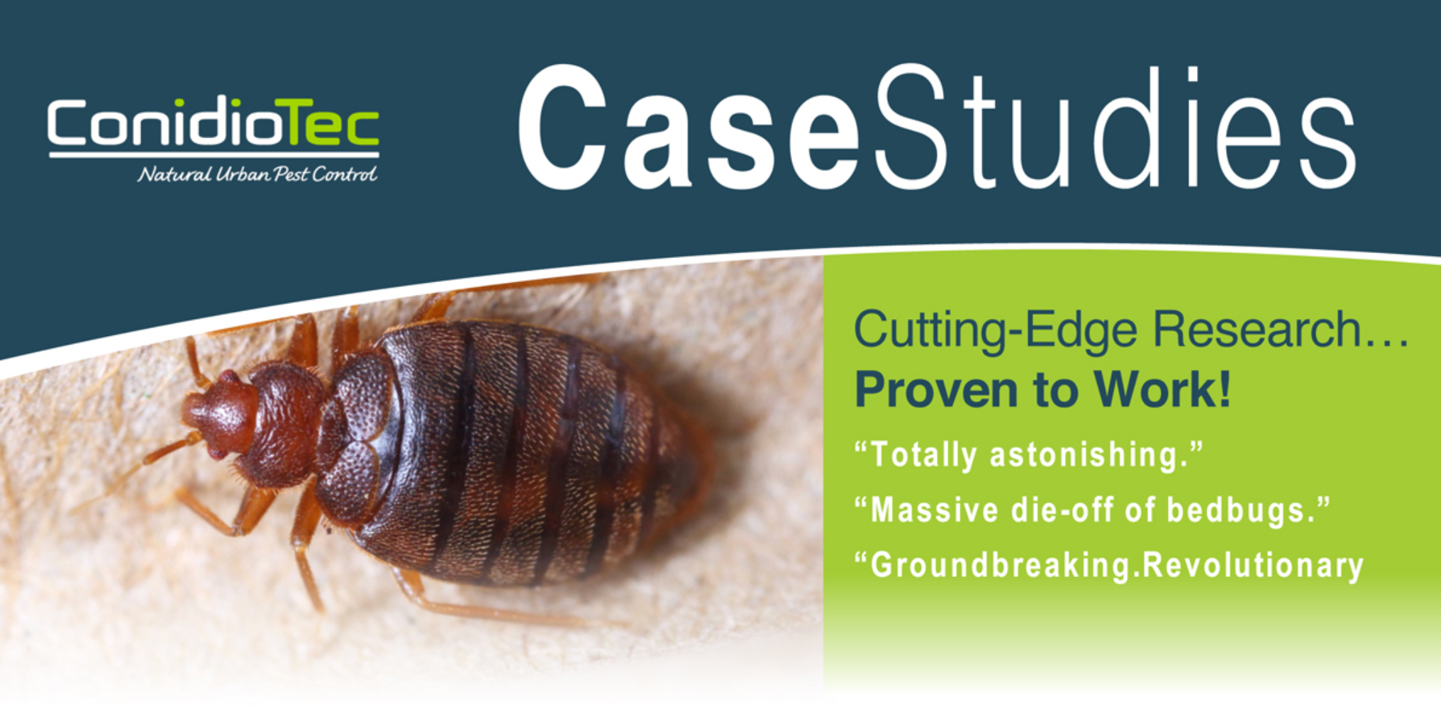 Aprehend® Case Study: Effective pairing with the Cimex Eradicator steam generator